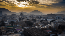 Sunset in Kabul