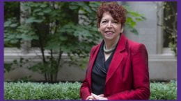 Professor Linda Teplin is pictured on Northwestern's Evanston campus.